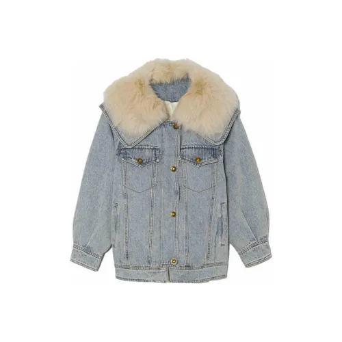 VILAN Denim Jacket Женская Джинсовая Синяя