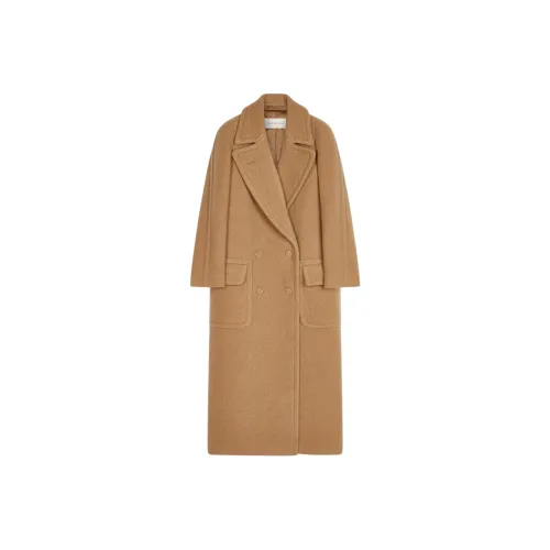 DRIES VAN NOTEN FW24 Пальто Женское CAMEL