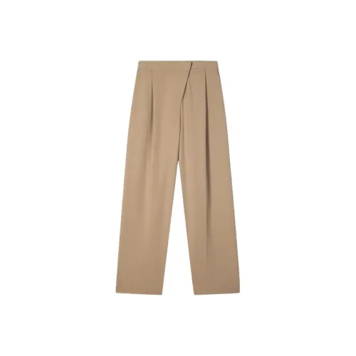 GAP Хаки Женские Повседневные Брюки