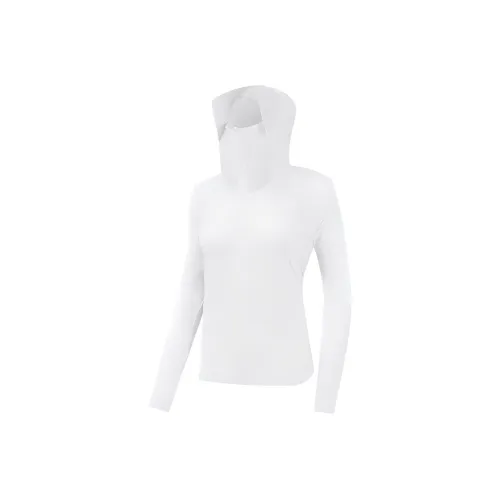 361° Одежда с защитой от солнца Женская Естественный Белый