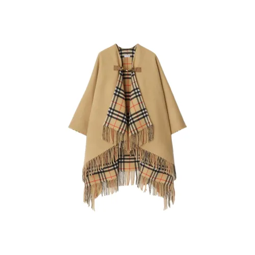 Burberry FW24 Плащ Женский Песочный