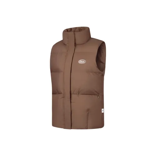 QIAODAN Жилет Женские Серый Коричневый