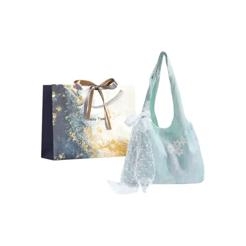 Iman's House Нейлоновая сумка-тоут сумка через плечо женская зеленая розовая синяя