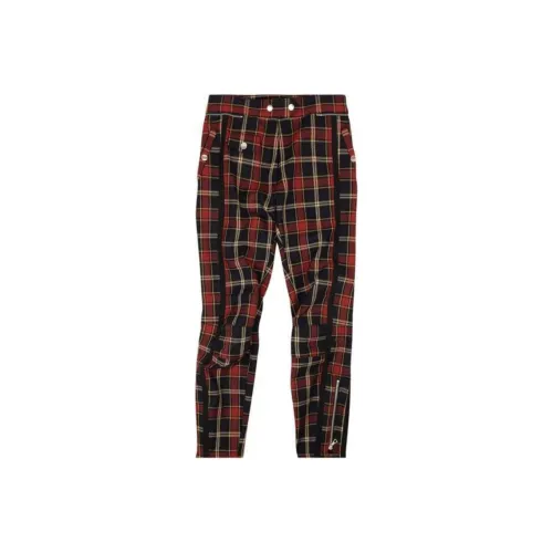 DRIES VAN NOTEN Красные Женские Повседневные Брюки