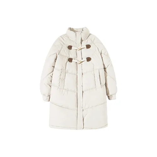 KYKW Пуховая куртка Женская Экрю