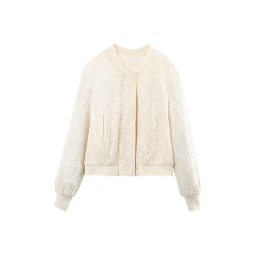 A paradise for awakening Укороченное пальто женское бежево-абрикосовое