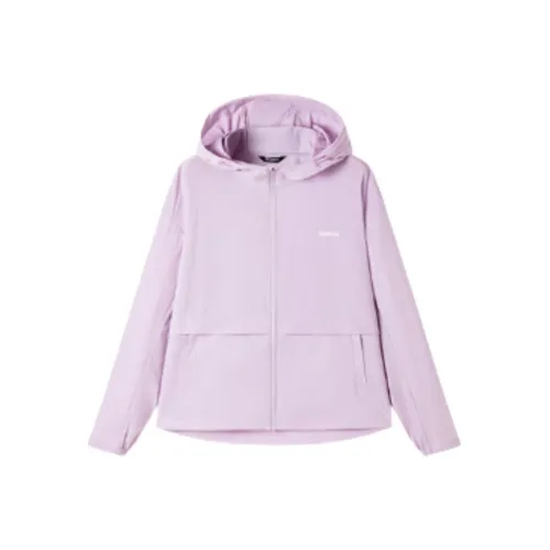 TOREAD Дышащая одежда с защитой от ультрафиолета женская для снега с кроликом фиолетовая