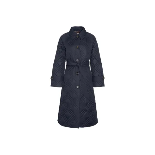 BARBOUR Хлопковый пуховик женский черный