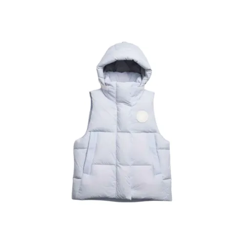 Canada Goose Синий Женский Пуховый жилет