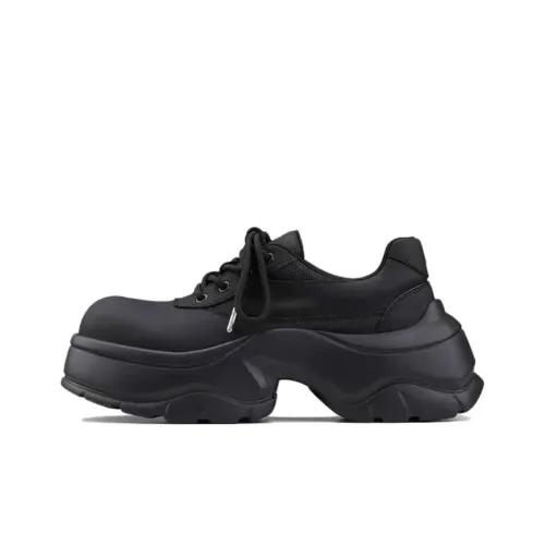 Mo Xu Низкий Топ Casual Унисекс Черный