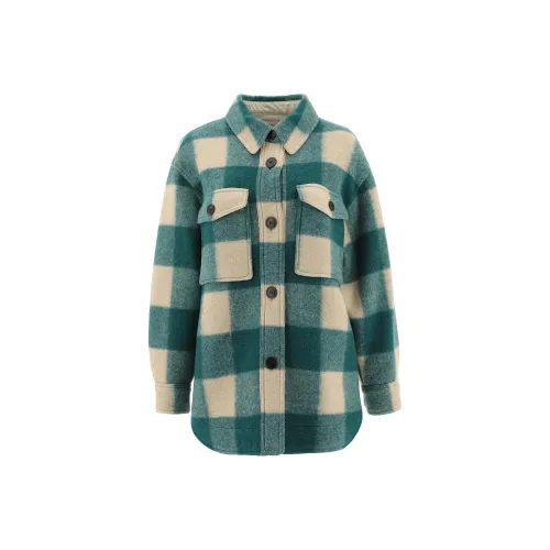 ISABEL MARANT ETOILE Пальто Женское Зеленое