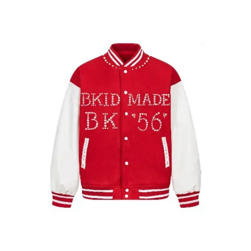 Zonibom Бейсбольная куртка Унисекс Красный