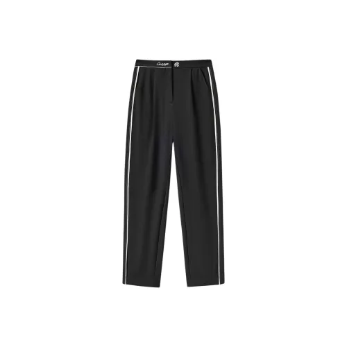 EICHITOO Повседневные брюки Женские Темно-синий Контрастный