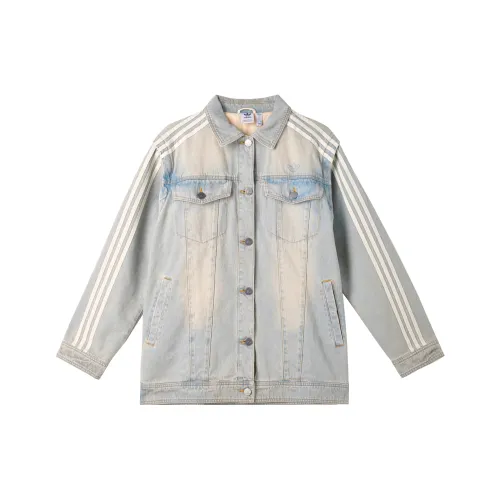 Adidas Originals ADILENIUM Denim Куртка Женская Светлый Деним