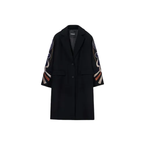 Desigual Черное Женское Пальто