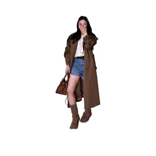 STUDIOSCOUT Тренчкот Женские Цвет соленых овощей Коричневый