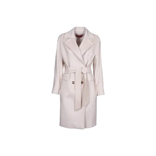 MaxMara Studio Пальто Женское Белое