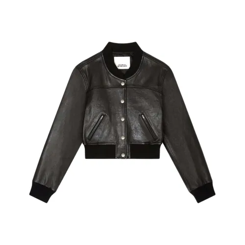 ISABEL MARANT Черные Женские Кожаные Куртки