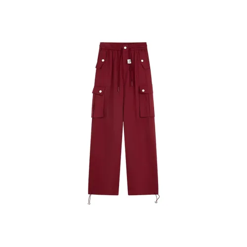 MYMIX Red Женские Повседневные Брюки