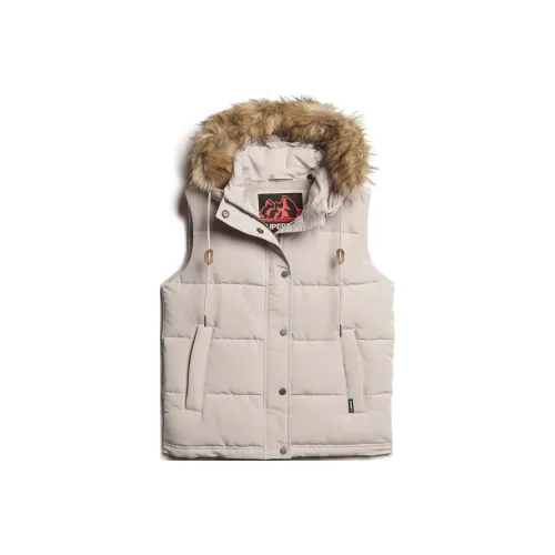 SUPERDRY Серый Женские Жилеты