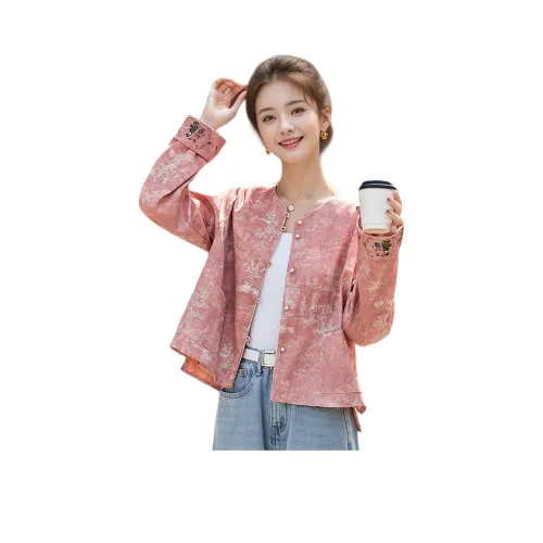 H YXIANG Укороченное пальто женское цвет как на изображении