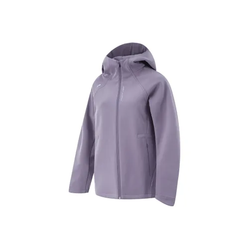 LINING Lotus Leaf Тренчкот Женский Raven Серый Фиолетовый