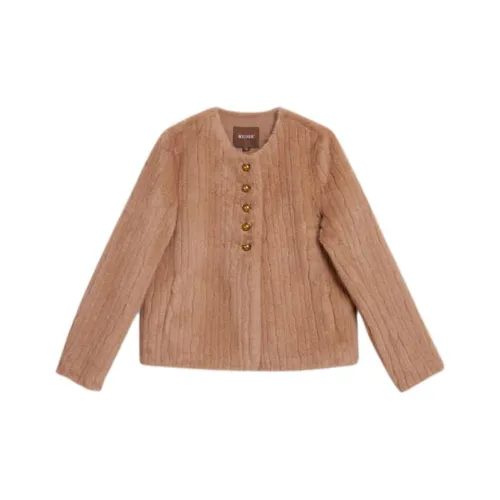 Yiner Velvet Feel Куртка Женская Светлый Верблюжий