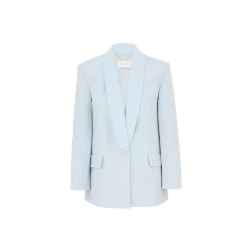 Zimmermann SS25 Бизнес Костюм Пальто Женские Seafoam