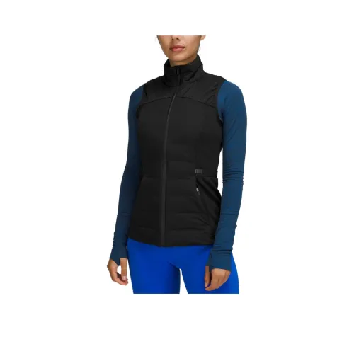 lululemon Down for it all Жилет Женские Черный