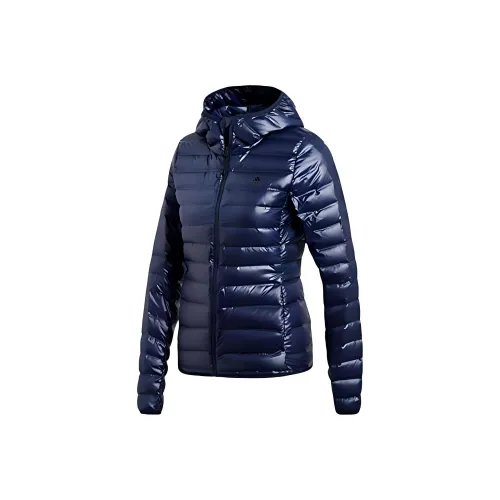 Adidas Varilite Пуховики и зимние пальто Женские Синие