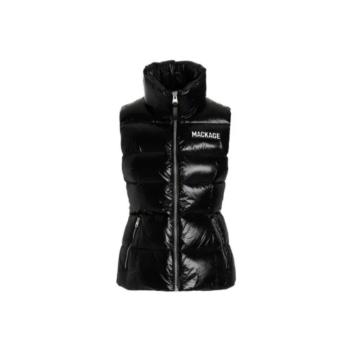 MACKAGE Черные Женские Жилеты