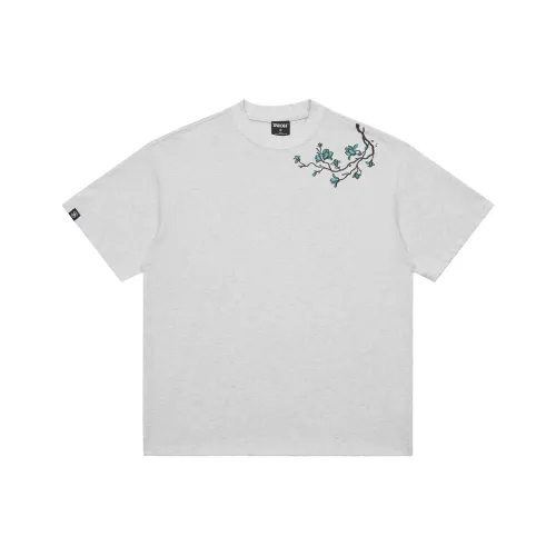 PEA Короткий рукав T-рубашки унисекс серый