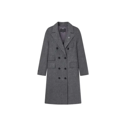 Teenie Weenie Серый Женское Пальто