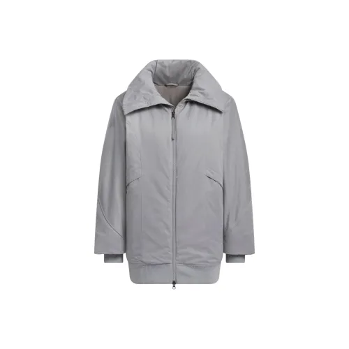 Adidas FUSTL W P JKT3 Пуховая куртка Женская Серого цвета