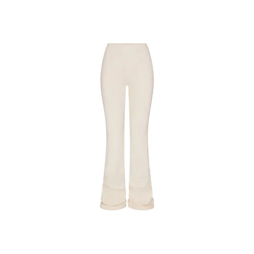 SKIMS FW24 Флис Lounge Брюки Повседневные Брюки Женские ECRU Natural