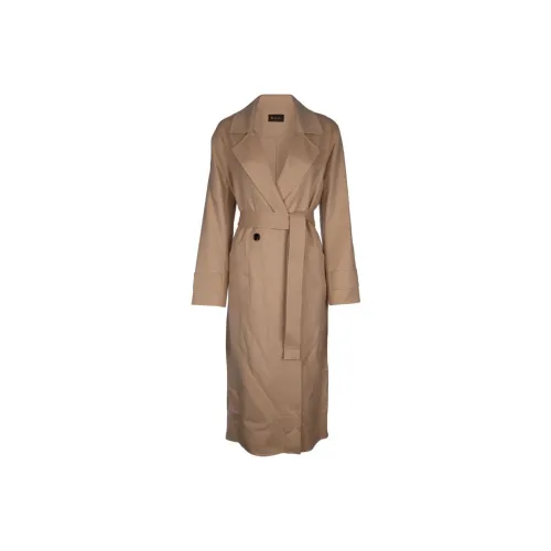Loro Piana SS24 Тренчкот Женские Коричневый