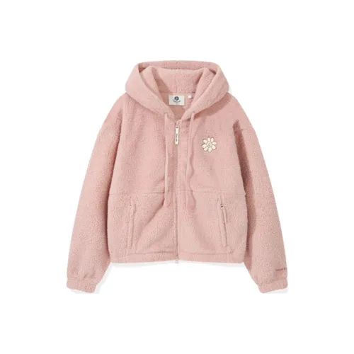Wacky Willy FW24 Velvet Feel Пальто Женское Розовое