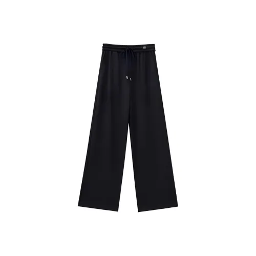 Love To Serve Повседневные брюки Женские Черные