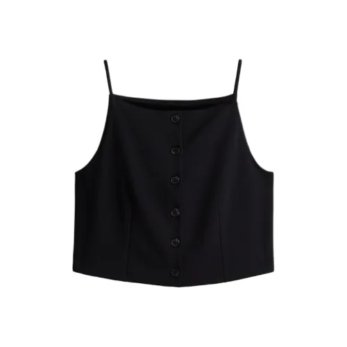 H&M Черные Женские Жилеты