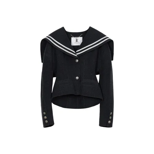 NancyCavally Вельвет Feel Пальто Женское Серое