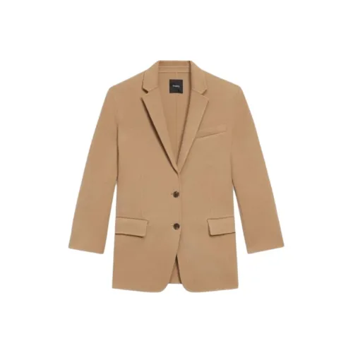 THEORY Бизнес-костюм Куртка Женская CAMEL