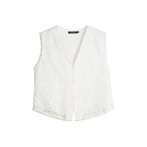 Elle Белые Женские Жилеты