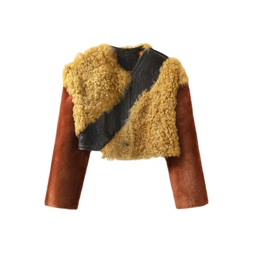 MINNANHUI Кофе Женские Меховые изделия