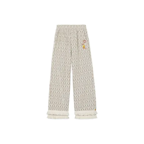 B.Duck Повседневные брюки Женские Светлый кофейный