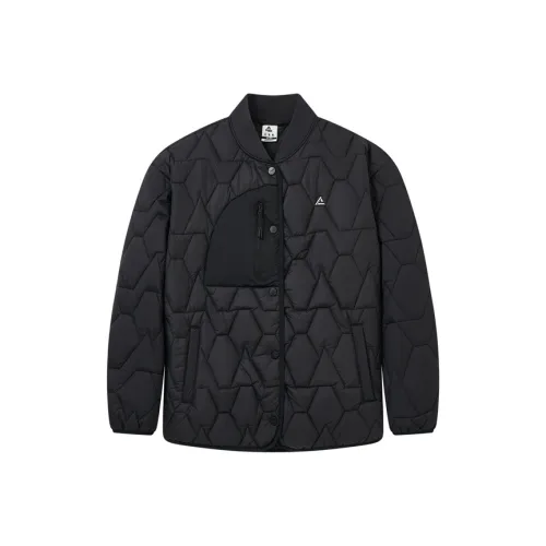 PEAK Хлопковый пуховик женский черный