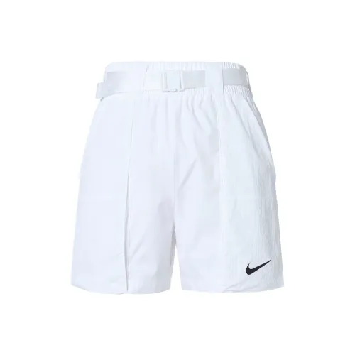 NIKE Белые Женские Повседневные Шорты