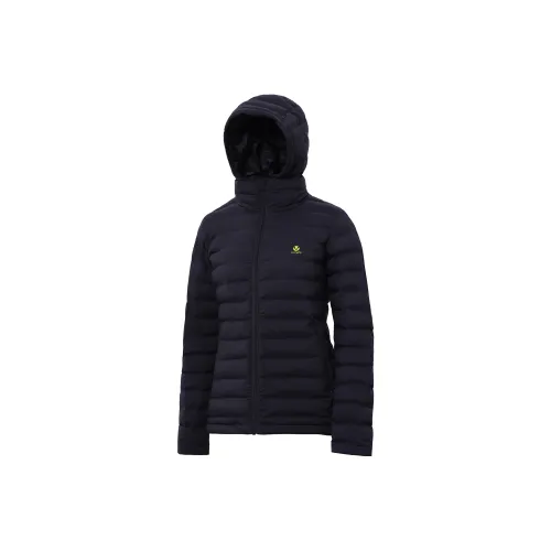 VIVI CYCLE Хлопковый пуховик женский черный