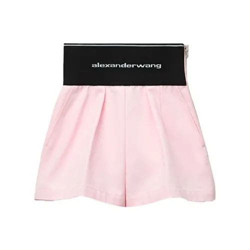 alexander wang Светло-розовые Женские Повседневные шорты