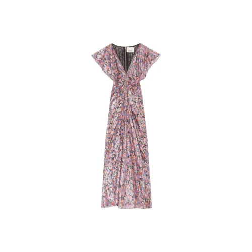 ISABEL MARANT Blue Женские Короткие Платья с Рукавами