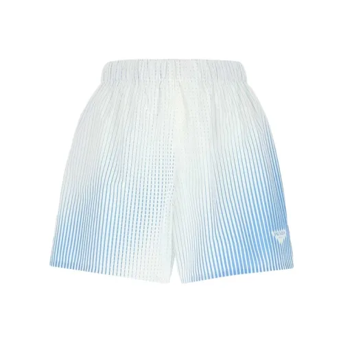 PRADA Синие Женские Повседневные Шорты